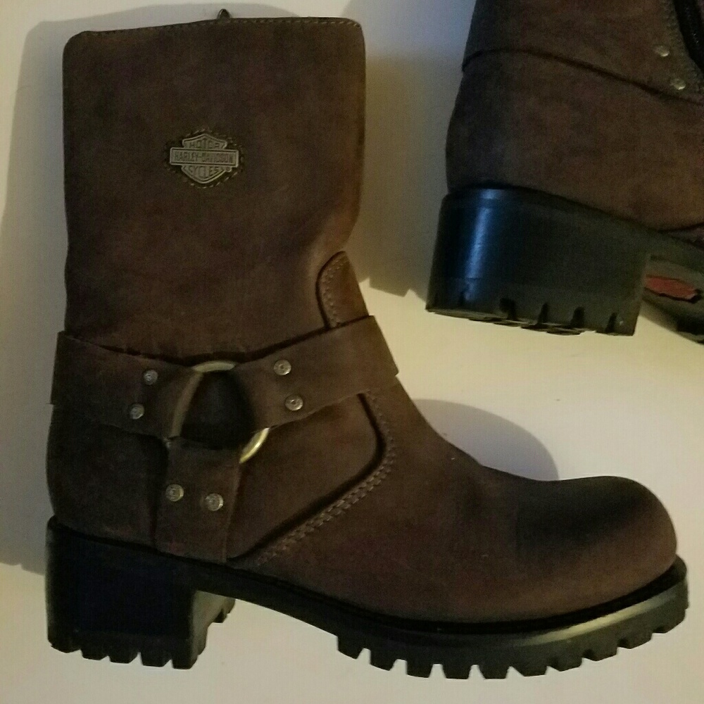 Harley Davidson Womans Boots size 6-1/2
